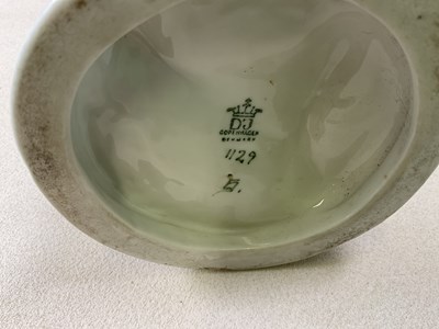 Lot 127 - DAHL JENSEN FOR COPENHAGEN; a porcelain figure...