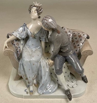 Lot 133 - ROYAL COPENHAGEN; princess and Hans Clodhopper...