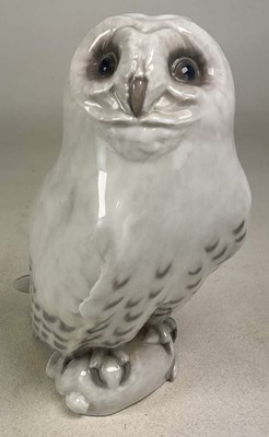 Lot 128 - ROYAL COPENHAGEN; snowy owl, model 467, date...