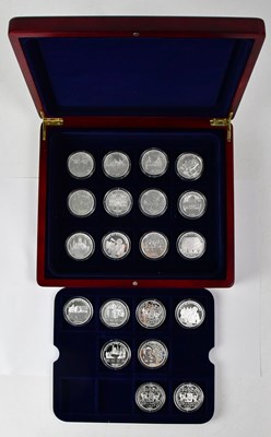 Lot 666 - LIVERPOOL 800; a collection of twenty silver...