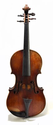 Lot 231 - A German violin with 36cm single piece back