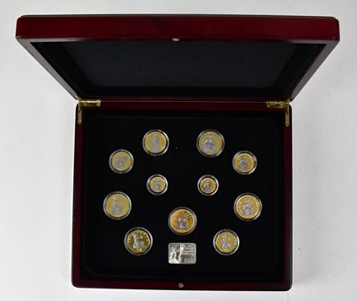 Lot 556 - A cased set 'The Coins of Britannia's Last...