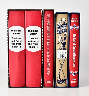 Lot 431 - FOLIO SOCIETY; four titles relating to WWII,...