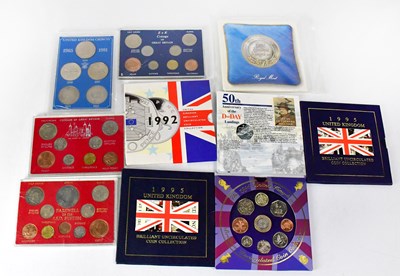 Lot 564 - UK Brilliant uncirculated coin packs,...