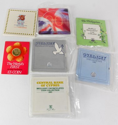 Lot 560 - Six Brilliant uncirculated coin packs,...