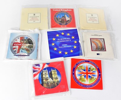 Lot 567 - UK Brilliant Uncirculated coin packs...