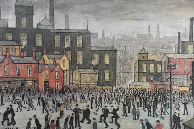 Lot 2 - LAURENCE STEPHEN LOWRY RA (1887-1976); pencil...