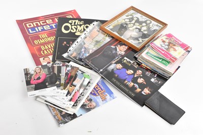 Lot 908 - A large collection of television ephemera...