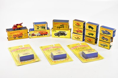 Lot 1152 - MATCHBOX; a collection of diecast model...