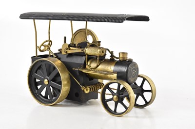 Lot 1153 - WILESCO; a steam engine, length 27cm.