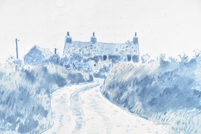 Lot 39 - SIR JOHN KYFFIN WILLIAMS RA (1918-2006);...