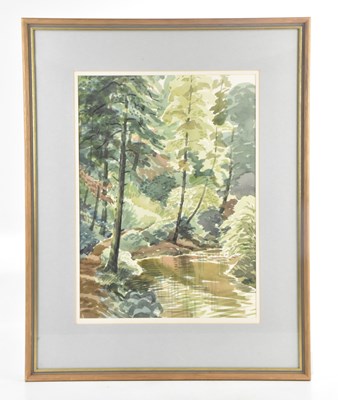 Lot 98 - NORMAN C JACQUES (1922-2014); watercolour,...