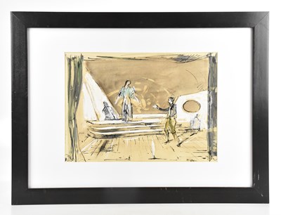 Lot 99 - TERRY MCGLYNN (1903-1973); watercolour,...