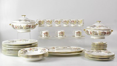 Lot 252 - WEDGWOOD; a quantity of 'Lichfield' pattern...