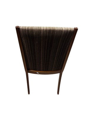 Lot 4 - A mid century teak dining suite comprising...