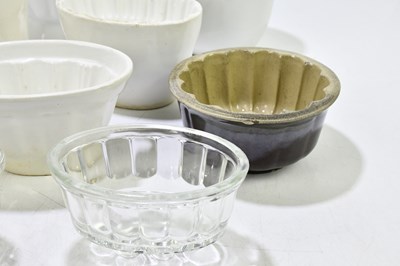 Lot 581 - A collection of ten assorted jelly moulds to...