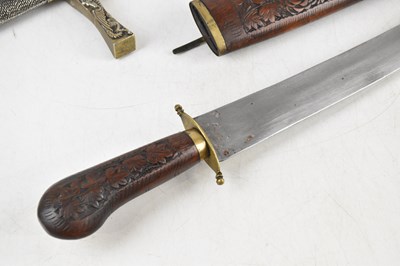 Lot 94 - A modern 'Excalibur', with scabbard, and an...