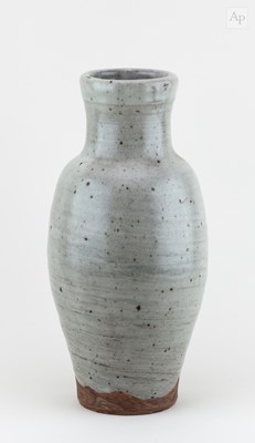 Lot 544 - REGINALD MARLOW; a tall stoneware bottle...