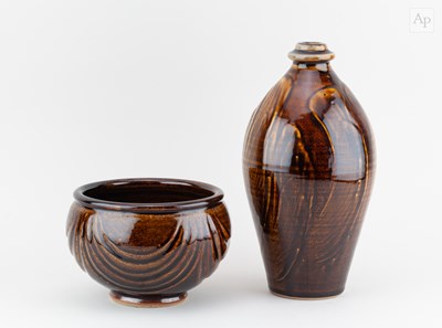 Lot 440 - NICK REES (born 1949) for Muchelney Pottery; a...