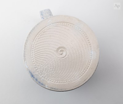 Lot 640 - STEVE HARRISON (born 1967); a salt glazed mug,...