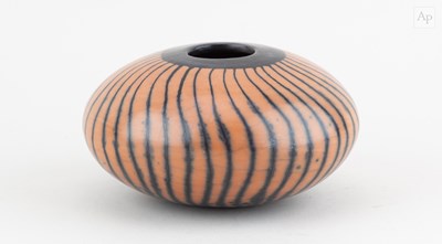 Lot 27 - ASHRAF HANNA (born 1967); a squat naked raku...