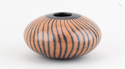 Lot 27 - ASHRAF HANNA (born 1967); a squat naked raku...