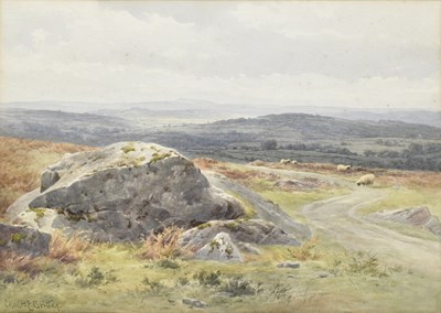 Lot 363 - CHARLES E BRITTAN (1870-1949); watercolour,...