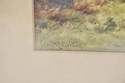 Lot 363 - CHARLES E BRITTAN (1870-1949); watercolour,...