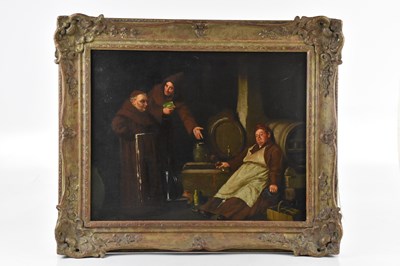 Lot 842 - UNATTRIBUTED; a 19th century oil on canvas,...