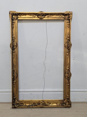 Lot 850 - A large decorative Victorian style gilt frame,...