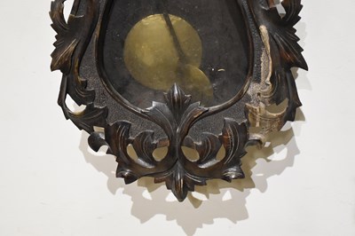 Lot 1264 - A late 19th century Black Forest Vienna wall...