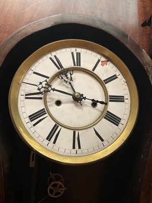 Lot 1264 - A late 19th century Black Forest Vienna wall...