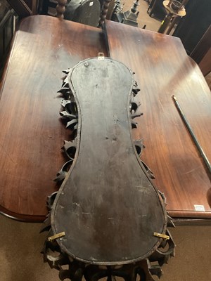 Lot 1264 - A late 19th century Black Forest Vienna wall...