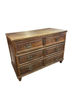 Lot 89 - An 18th century and later Continental oak...