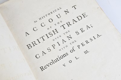 Lot 95 - HANWAY (J), AN HISTORICAL ACCOUNT OF THE...