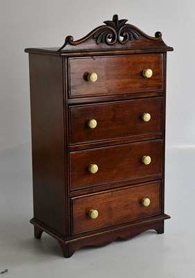 Lot 541 - A Victorian style specimen chest of four...