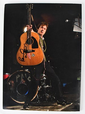 Lot 419 - PAUL MCCARTNEY; an 'On The Run' tour programme,...