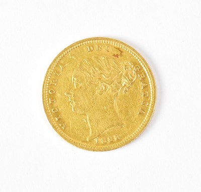 Lot 701 - A Victorian half sovereign, 1883.