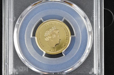 Lot 716 - An Elizabeth II commemorative sovereign,...