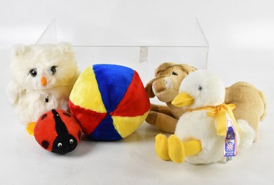 Lot 1159 - MERRYTHOUGHT; a collection of five teddies...