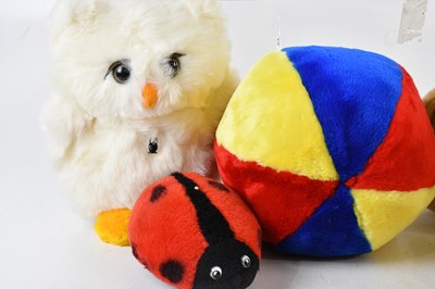 Lot 1159 - MERRYTHOUGHT; a collection of five teddies...
