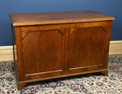 Lot 2820 - An early 20th century blanket chest with...