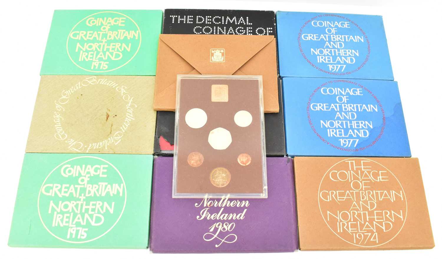 Lot 1583 - Sixteen coin packs titled 'The Coinage of...
