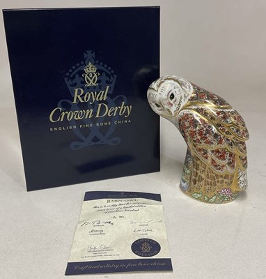 Lot 125 - ROYAL CROWN DERBY; a limited edition 90/300...