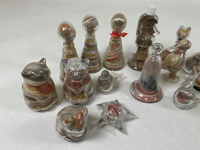 Lot 222 - A collection of Isle of Wight/Alum Bay sand...