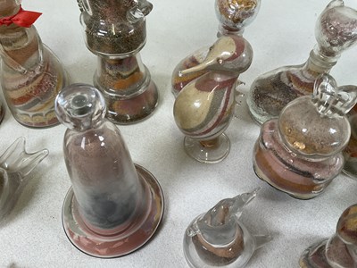 Lot 222 - A collection of Isle of Wight/Alum Bay sand...