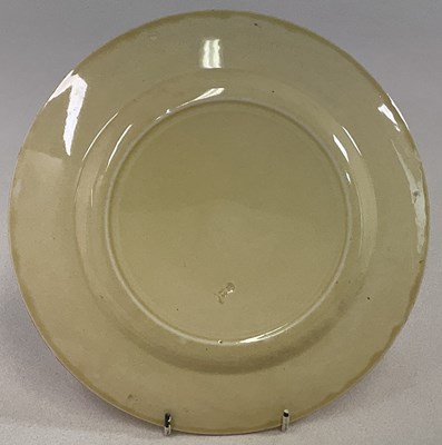 Lot 164 - CLARICE CLIFF; a dinner plate in 'Branch and...