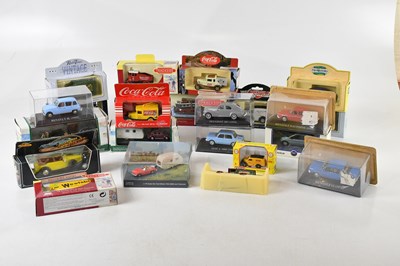 Lot 1177 - A collection of model diecast vehicles,...