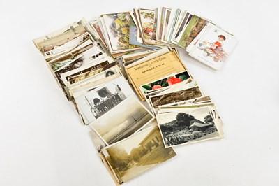 Lot 913 - A small collection of post cards mainly of...