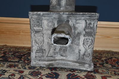 Lot 2697 - A late 18th century lead drain pipe hopper,...